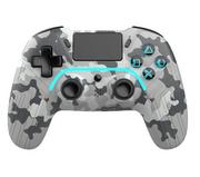 Kontrolery do Nintendo - Cobra QSP461CGR do PS4, PS3, PC, Android - bezprzewodowy - camo szary - miniaturka - grafika 1