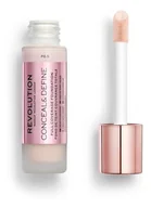 Podkłady do twarzy - Revolution Make Up Makeup Conceal & Define Foundation Podkład kryjący F0.5 - miniaturka - grafika 1
