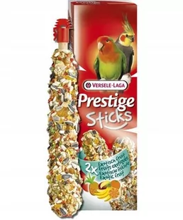 Versele-Laga Prestige Sticks Big Parakeets Nuts &amp Honey 140g kolby orzechowo-miodowe dla średnich papug VL-422313 - Przysmaki dla ptaków - miniaturka - grafika 1