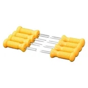 Szczypce do grilla - Uchwyty do kukurydzy żółte 3 x 10 cm 8 szt. Activa - miniaturka - grafika 1