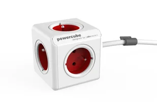 Powercube ORNO-Polska ORNO Przedłużacz Z 5-KROTNYM GNIAZDEM E/FR 3 m CZERWONY - Przedłużacze i rozgałęźniki - miniaturka - grafika 6