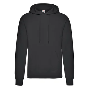 Bluza męska z kapturem Hooded Sweat Fruit of the Loom - Czarny XXL - Bluzy męskie - miniaturka - grafika 1