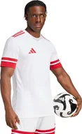 Koszulki męskie - Koszulka męska adidas Squadra 25 biała JG5829 M - miniaturka - grafika 1