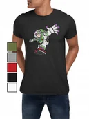 Koszulki męskie - KOSZULKA T-SHIRT MĘSKA Z NADRUKIEM TOY STORY CHUDY BUZZ - M - miniaturka - grafika 1