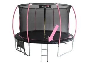Osłona na sprężyny do Trampoliny Sport Max 8ft Czarno-Różowa - Akcesoria do trampolin - miniaturka - grafika 1