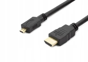 Kabel przewód Accura HDMI - micro HDMI 1.8m czarny - Kable - miniaturka - grafika 1