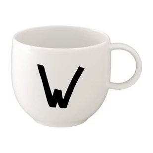 Kubek z literą W Letters Villeroy & Boch - Kubki - miniaturka - grafika 1