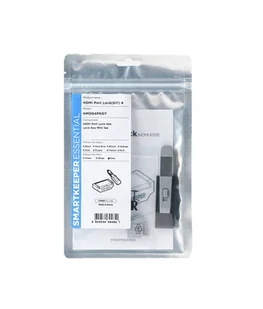 Smartkeeper HMD04PKGY bloker portów Blokada portu + klucz HDMI Szary 1 szt. - Kontrola dostępu - miniaturka - grafika 1