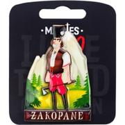 Magnesy - PAN DRAGON Magnes I love Poland Zakopane ILP-MAG-C-ZAK-10 - miniaturka - grafika 1