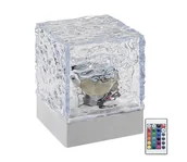 Lampy stojące - Rabalux 76022 - LED RGB ładowalny Lampa stołowa CUBIKO LED/1W/5V + pilot - miniaturka - grafika 1