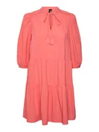 Sukienki - Vero Moda Sukienka w kolorze koralowym - miniaturka - grafika 1