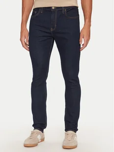 Guess Jeans Jeansy M4YA0F D5DM5 Granatowy Skinny Fit - Spodnie męskie - miniaturka - grafika 1