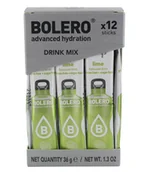 Śmietanki i dodatki do kawy - BOLERO Bolero Napój koncentrat 1 kcal Limonka 6g x 12 saszetek - miniaturka - grafika 1