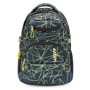 Belmil Infinity plecak 30 litrów 43 x 31 cm czarno zielony - Torby na laptopy - miniaturka - grafika 1
