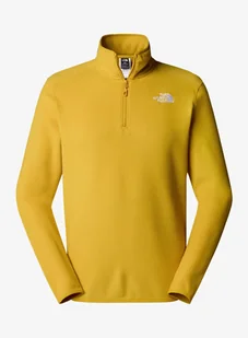 Bluza polarowa The North Face 100 Glacier 1/4 Zip - turmeric - Bluzy sportowe męskie - miniaturka - grafika 1