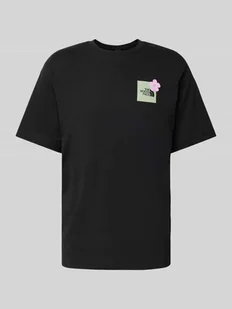 T-shirt z nadrukiem z logo - Koszulki męskie - miniaturka - grafika 1