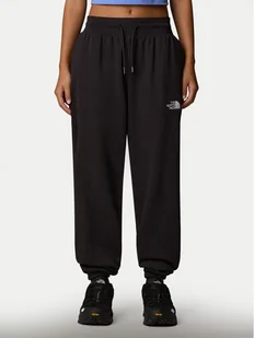 The North Face Spodnie dresowe Essential NF0A8C1G Czarny Relaxed Fit - Spodnie sportowe damskie - miniaturka - grafika 1