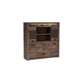 Kredensy - Kredens I-22 Indianapolis Jarstol Kraft Biały - miniaturka - grafika 1