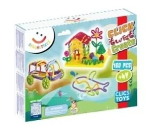 Patyczki konstrukcyjne miękkie dinozaur 34el - klocki - Klocki - miniaturka - grafika 1