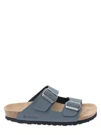 Klapki i japonki damskie - BACKSUN Klapki w kolorze szarym - miniaturka - grafika 1