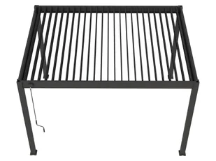 Pergoline Aluminiowe zadaszenie tarasowe Superior (Antracytowy, 3x4 m) - Garaże i wiaty Pergoline Aluminiowe zadaszenie tarasowe Superior (Antracytowy, 3x4 m) - Garaże i wiaty - miniaturka - grafika 1