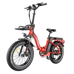 FAFREES F20 Max Czerwony - Rowery elektryczne - miniaturka - grafika 4