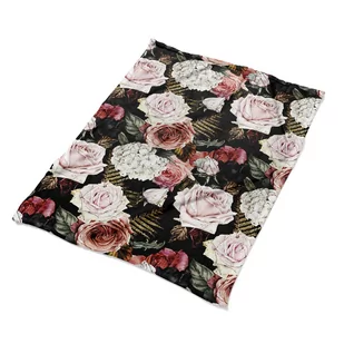 Pluszowy pled koc delikatny Barokowe kwiaty wzory, Fabricsy - Koce Pluszowy pled koc delikatny Barokowe kwiaty wzory, Fabricsy - Koce - miniaturka - grafika 1