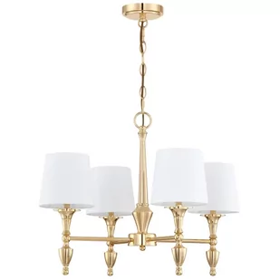 Austin żyrandol 4-punktowy złoty P04142AU-WH - Lampy sufitowe Austin żyrandol 4-punktowy złoty P04142AU-WH - Lampy sufitowe - miniaturka - grafika 1