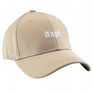 Czapki i chusty sportowe męskie - Czapka z Daszkiem Męska Damska Bejsbolówka Uniwersalna Regulowana Beżowy - miniaturka - grafika 1