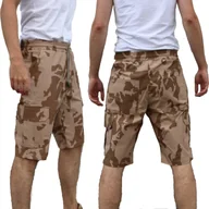 Odzież taktyczna i umundurowanie - Spodnie Wedan Bojówki Krótkie Cargo 2 Kamuflaż Pustynny - miniaturka - grafika 1