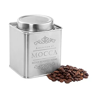 Zassenhaus POJEMNIK NA KAWĘ SATYNOWY MOCCA 250 G STAL NIERDZEWNA ZS-067101 - Pojemniki kuchenne - miniaturka - grafika 1
