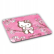 Podkładki pod mysz - PODKŁADKA POD MYSZ Myszkę Komputer Hello Kitty Kotek + imię w prezencie - miniaturka - grafika 1