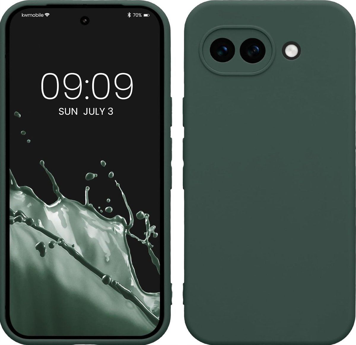 ETUI TELEFON SILIKONOWE MIĘKKIE ZIELONE OBUDOWA OCHRONNA GUMOWE MATOWE