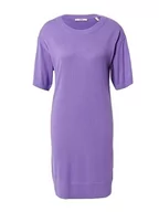 Sukienki - ESPRIT Sukienka z dzianiny o średniej długości, 510/fioletowy, M - miniaturka - grafika 1