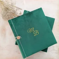 Albumy fotograficzne - Album z inicjałami - miniaturka - grafika 1
