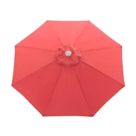 Parasole ogrodowe - Plandeka do parasola poliestrowego czerwona 250x250 cm - miniaturka - grafika 1