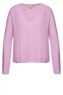 Swetry damskie - BOSS C_feron sweter damski z dzianiny, Light/Pastel Pink680, XL - miniaturka - grafika 1