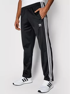 Spodnie męskie - Adidas Spodnie dresowe adicolor Firebird Tp GN3517 Czarny Regular Fit - grafika 1