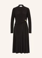 Sukienki - Joseph Ribkoff Sukienka Z Dżerseju W Stylu Kopertowym Z Rękawem 3/4 schwarz - miniaturka - grafika 1