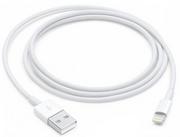 Kable komputerowe i do monitorów - Apple Kabel do iPhone iPad Lightning 1m biały (MQUE2ZM/A) - miniaturka - grafika 1