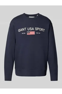Bluza z wyhaftowanym logo - Gant - Bluzy męskie - miniaturka - grafika 1