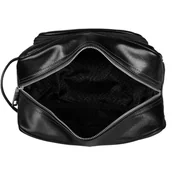 Kosmetyczki, organizery i kuferki - Kosmetyczka skórzana Tizano KM4 czarna - miniaturka - grafika 1