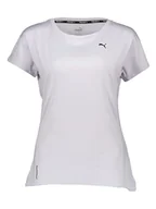 Koszulki sportowe damskie - Puma Koszulka sportowa "Train Favourite" w kolorze białym - miniaturka - grafika 1