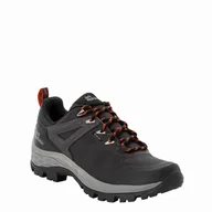 Buty trekkingowe męskie - Buty męskie trekkingowe Jack Wolfskin REBELLION GUIDE TEXAPORE LOW M black / orange - 41 - miniaturka - grafika 1