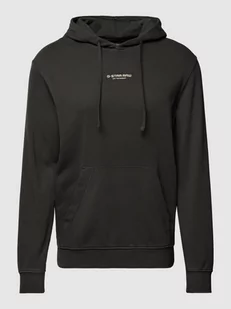 Bluza z kapturem z nadrukiem z logo - Bluzy męskie - miniaturka - grafika 1