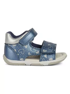 Buciki dla niemowląt - Geox Sandały "Tapuz" w kolorze niebieskim - grafika 1