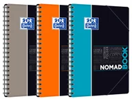 Szkolne artykuły papiernicze - OXFORD HAMELIN Kołozeszyt Nomadbook kratka z marginesem B5/80 kartek 400100861 - miniaturka - grafika 1