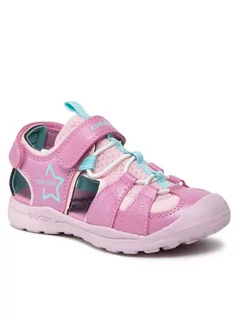 Buty dla dziewczynek - Geox Sandały J Vaniett G.B J256AB 0AJ15 CE84A S Różowy - grafika 1