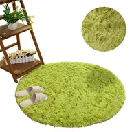 Dywany - Strado Dywan okrągły Shaggy Strado 180x180 GreenGrass (Zielony) DNDRS180180.GREEN - miniaturka - grafika 1