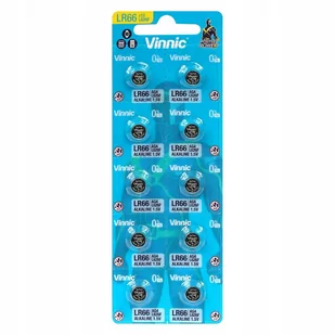 Vinnic 10 x bateria alkaliczna mini G4 AG4 L626 v25 - Baterie i akcesoria - miniaturka - grafika 3